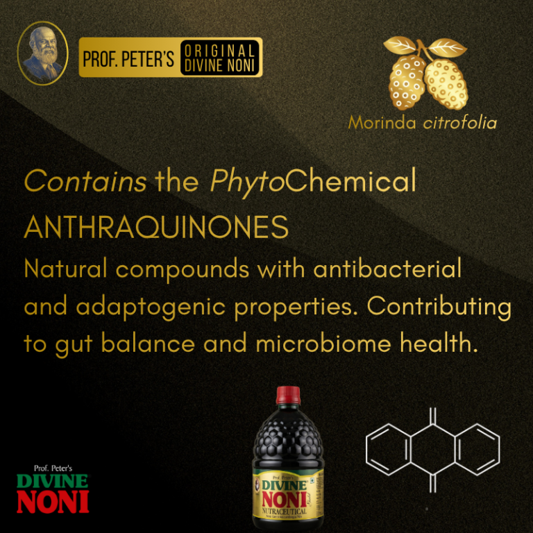 anthraquinones divine noni juice