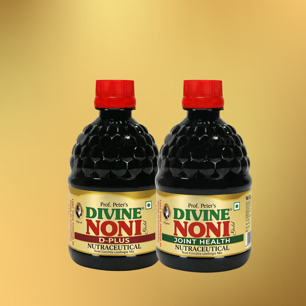 Divine Noni, Noni Juice d-plus and joint health